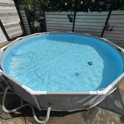 12’ Pool. About 3’ Deep. 