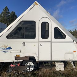 Aliner Pop-up RV Camping Trailer (solar upgrade)