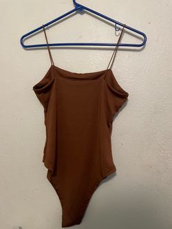 Brown one piece