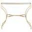 Modern Clear Console Table.