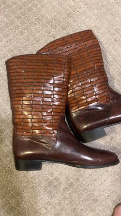 Lorenzo Banfi Italian Leather Boots- Hand Made & Perfect Condition 