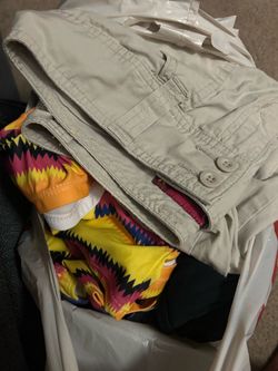 Large bag of women’s clothes