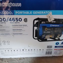 Generator Westinghouse 4650 New In Box Never Used