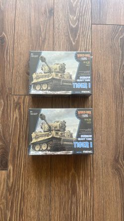 Model World War II Tanks