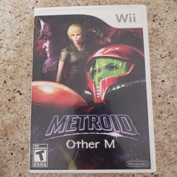 Metroid Other M Nintendo Wii 