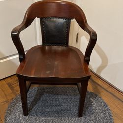 Vintage Mahogany, Bankers Chair
