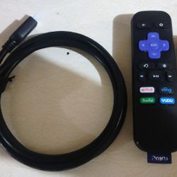 Roku Express 4K+ streaming media player. 