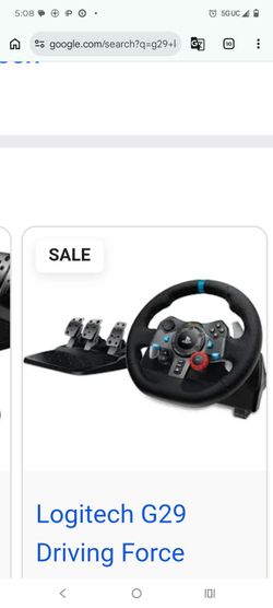 Racing simulator logictec g29