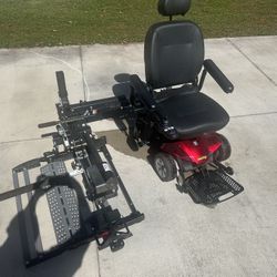 Jazzy Elite ES Power Chair. Wheelchair. Includes AutoFold Mobility Lift