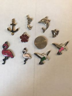 Metal charms