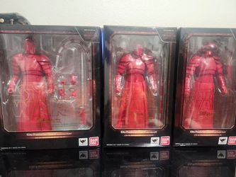 Star Wars S.H.Figuarts Elite Praetorian Guard Complete 3 Figure Set – New