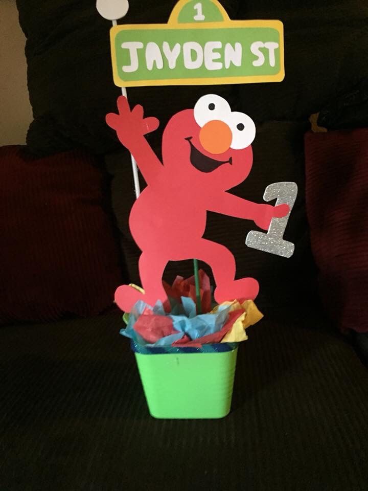 Sesame Street centerpieces Elmo’s world. Elmo