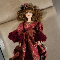 Porcelain Collectible Doll