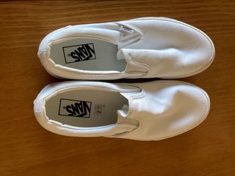 Vans Classic Slip-On Sneakers White