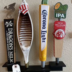 Custom-Made Beer Tap Wall Art
