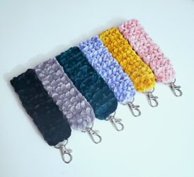 Velvet & Glitter Keychain Accessories 