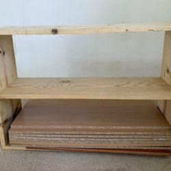 FREE Wood Shelving