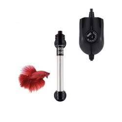 50W Mini Inline Quartz Glass Aquarium Heater with External Controller  (X002M2JI0N)
