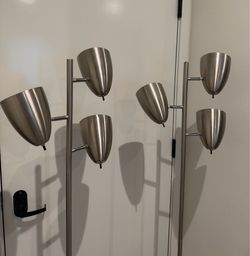 Silver Floor Lamps