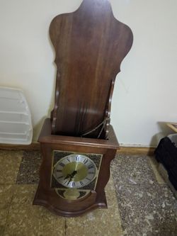 Vintage grandfather clock