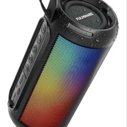 Bluetooth Speaker Wireless TWS Pairing 26W HD Loud Stereo Portable Bluetooth Speakers 6.0 with 16H Playtime, RGB LED Light, IPX5 Waterproof for Home O