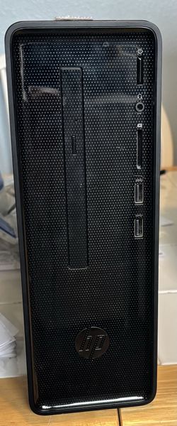 HP Slim Desktop 290-a0036 with Color Printer