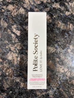 NEW POLITE SOCIETY LOVE IT LIP BALM NOURISHING LIP TREATMENT $10!!