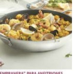 Paellera de 12”Nueva de Princess house