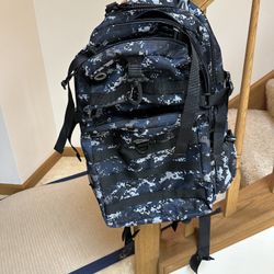 Black, Camo Backpack