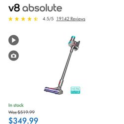 DYSON ABSOLUTE V8