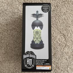 Disney Haunted Mansion Hurricane Candle