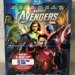 The Avengers Blu Ray 
