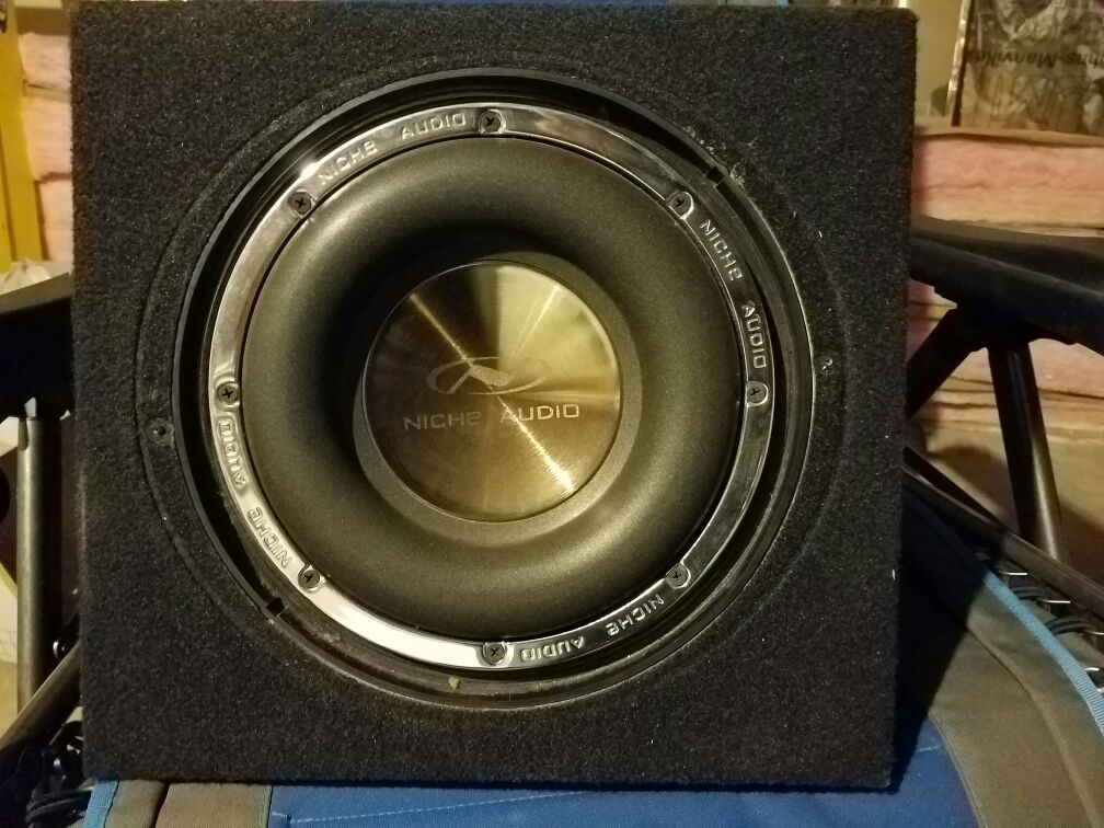 10 inch Niche Audio Sub for Sale in South Gate, CA - OfferUp