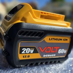 DeWalt 20v 60v 12Ah FlexVolt Lithium Replacement Battery For All Power Tools 🔥🧰⚒️