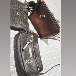 Cross Body Bags $40 for all three bags