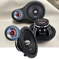 New universal panel speakers with midrange speakers orion and bullet tweeters