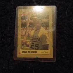 Baseball Card Sticker