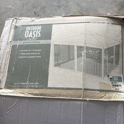 10x10 gazebo shade/netting