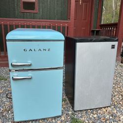 $200 Blue Fridge $100 Grey Fridge