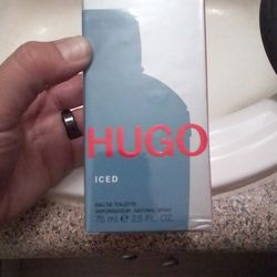 Hugo Iced.Brand New Big 2.5oz Bottle 40$