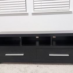 Black TV Table 