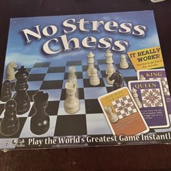 No Stress Chess Board game 