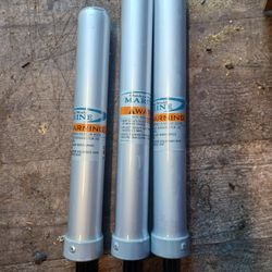 (3)-Bass Pro Shops Kwik Connect Seat Posts