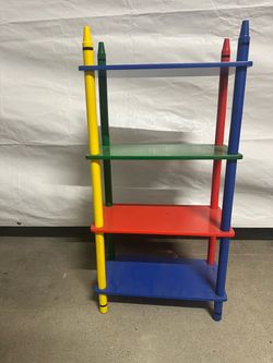 Crayon shelf