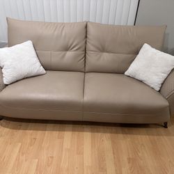 Buck Leather Couches
