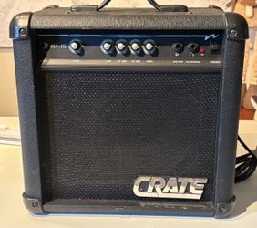 Crate amplifier under repair