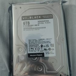 WD Black 6TB HDD
