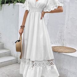 White Dress Size S