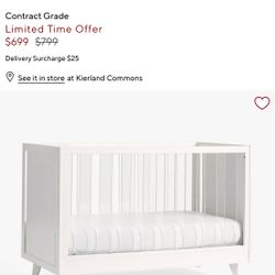 Pottery Barn Sloan Crib/toddler Bed