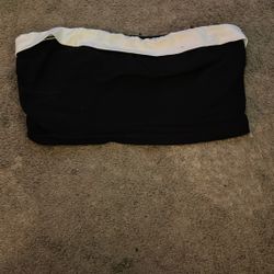 Two Tube Tops- Red, Black&White- Size Small